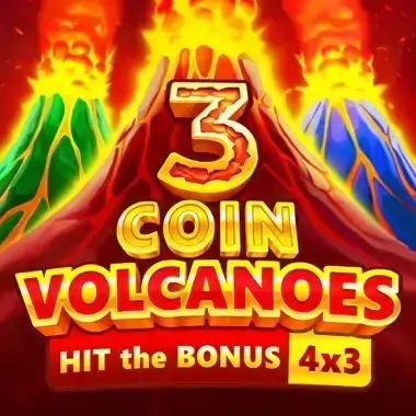 Play 3 Coin Volcanoes God Of Wins casino